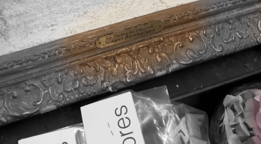 Woman discovers rare painting at Goodwill for just $2.99