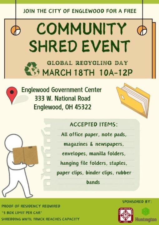 Here's when to shred office supplies in Englewood