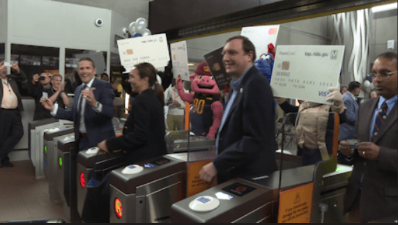 Tap. Ride. Go! Metro launches new contactless payment system