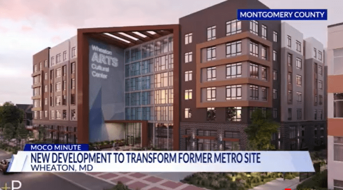 MoCo Minute: Montgomery County to build arts center with affordable housing in Wheaton