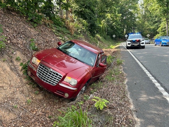 Stafford deputies: Driver charged with DUI after car goes airborne, crashes