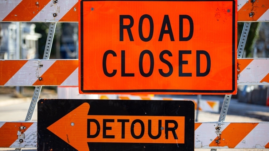 Crews work to repair water main break in Northwest DC; roads closed