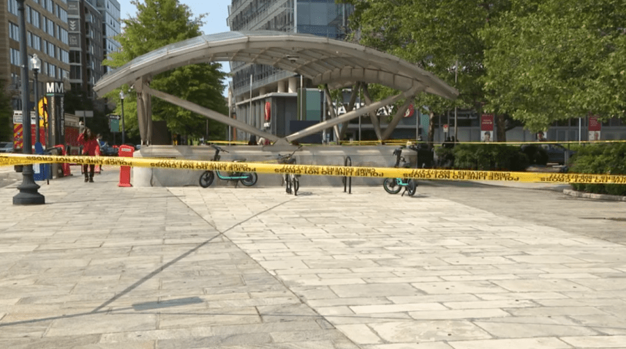 Man grazed by bullet during shooting near Waterfront Metro Station