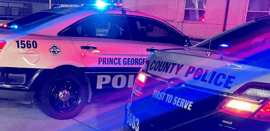 Four hospitalized in Prince George's County crash