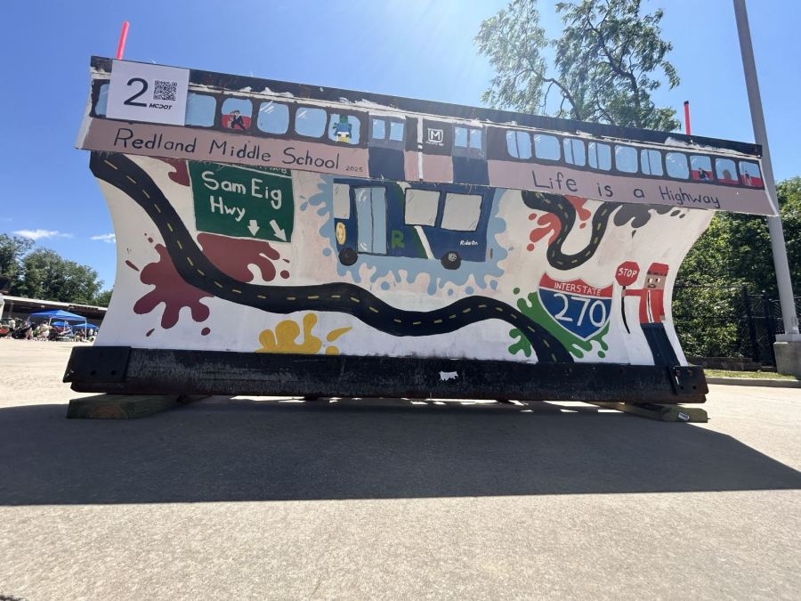 Redland Middle School crowned winner of MCDOT's ‘Paint the Plow' contest