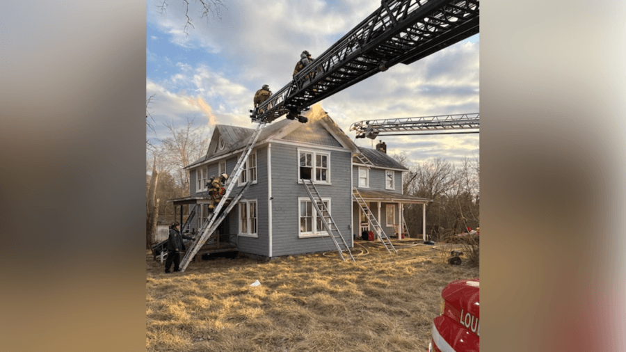 House fire in Loudoun County causes about $100K in damages