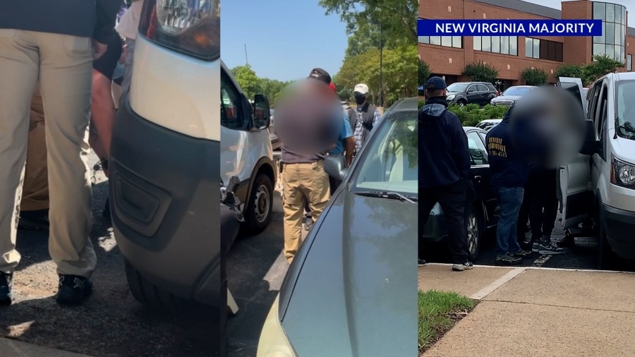 Advocates raise concerns after video appears to show ICE detain people outside immigration court