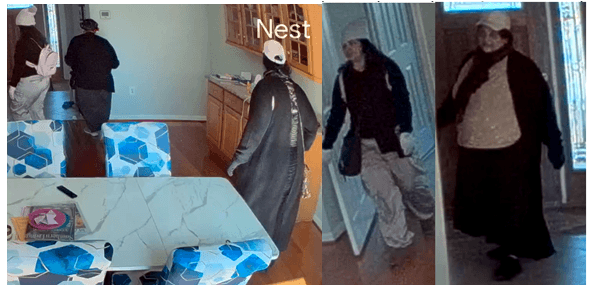 Fairfax County police looking for suspects involved in burglaries in Springfield, Burke