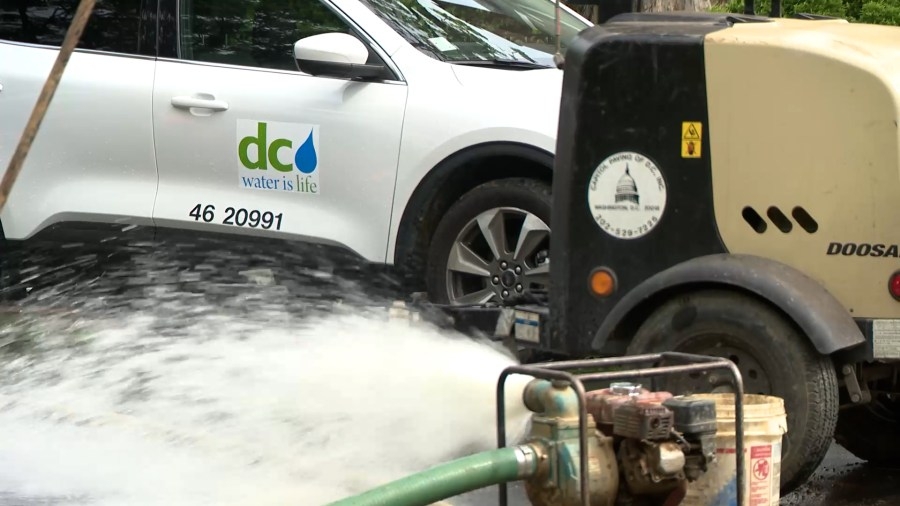 About 40 homes affected after emergency water outage in DC