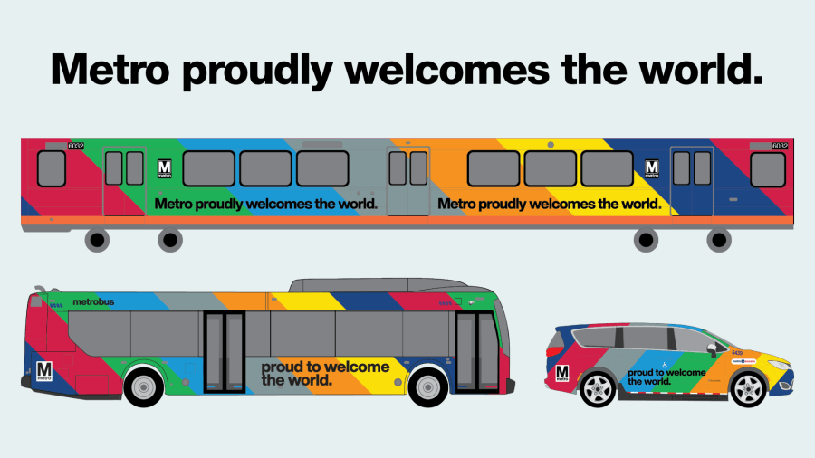 Metro unveils new design, extends service for WorldPride