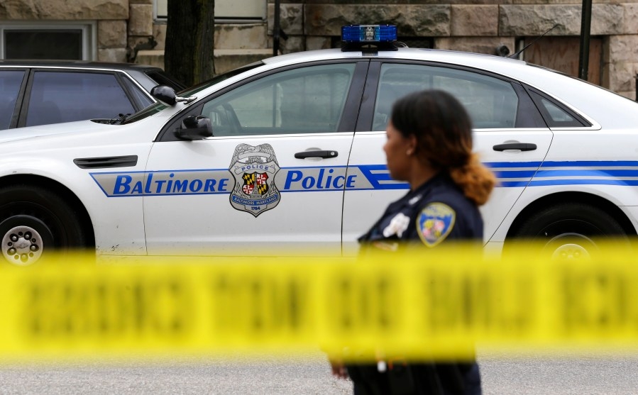 Authorities respond to explosion in Baltimore