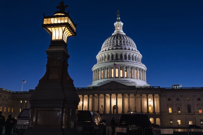 Senators work on budget bill