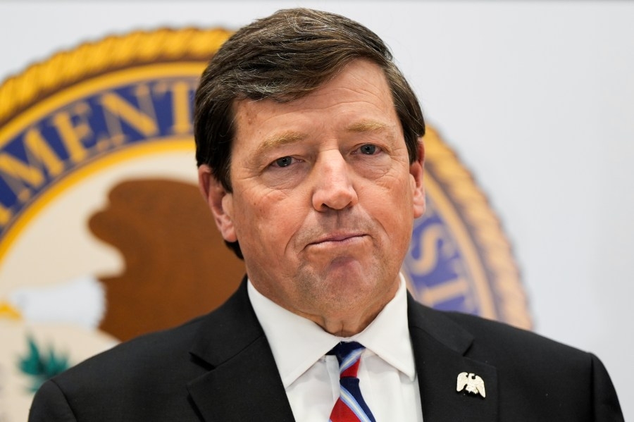 DC woman accused of spitting on former interim US attorney Ed Martin, DOJ says