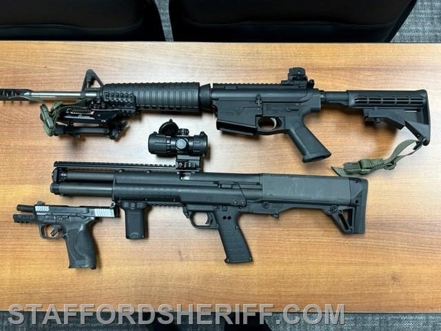 Deputies seize ‘mini arsenal' after fender bender in Stafford County, police say