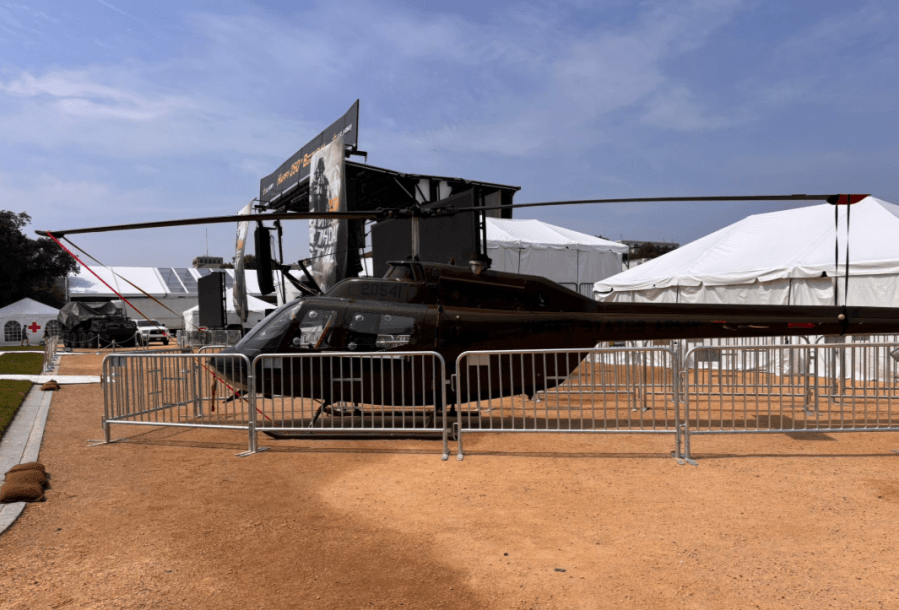Military displays on the National Mall spark mixed feelings for some