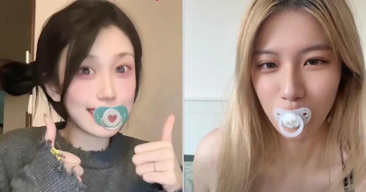 Stressed out adults in China are turning to adult pacifiers to relieve their anxiety