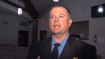 Lieutenant Gasser named Evansville Firefighter of the year