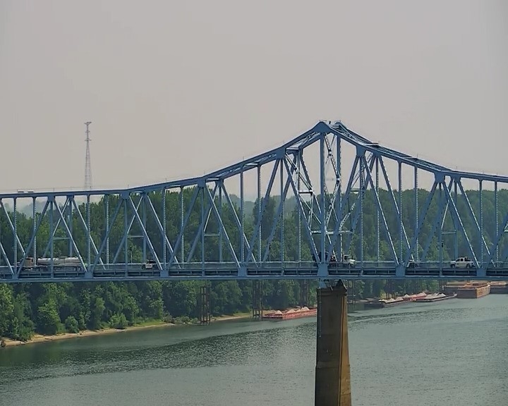 Repairs begin on Blue Bridge in Owensboro