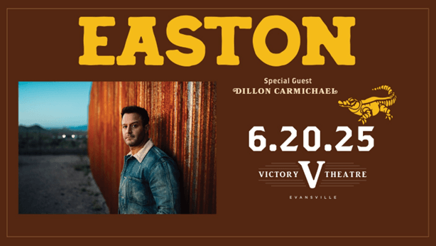 Easton Corbin announces concert at Victory Theatre
