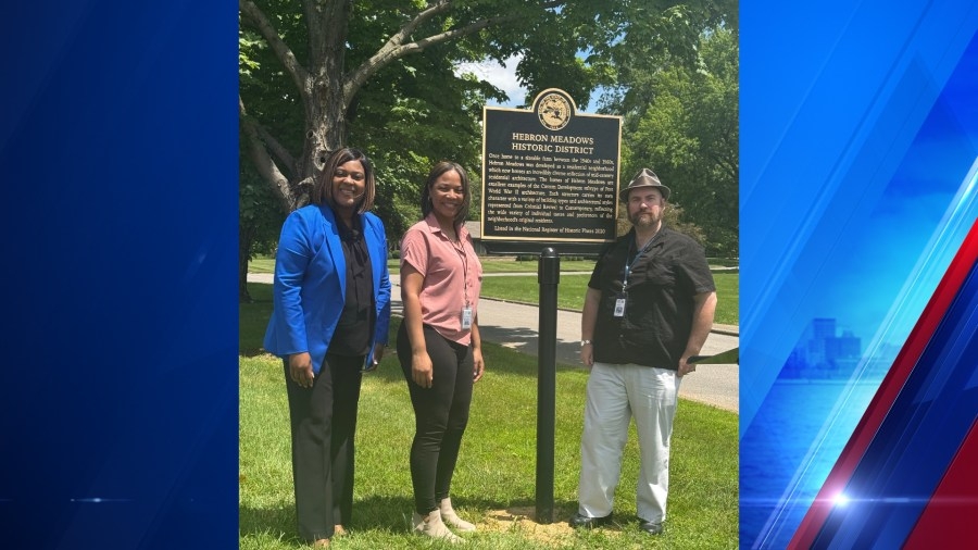 Hebron Meadows recognized with historic marker