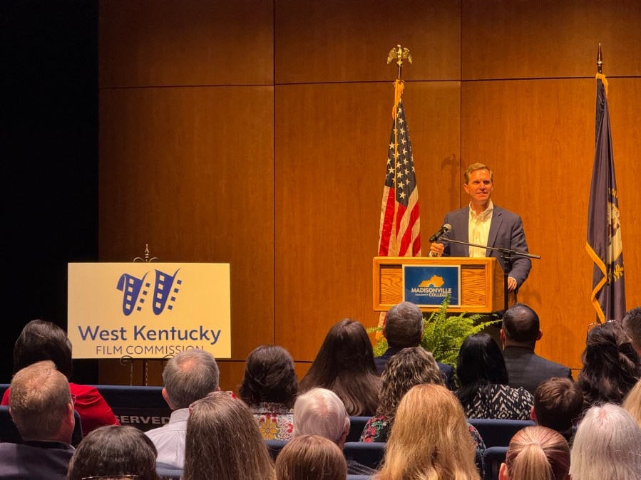 Gov. Beshear speaks at 'West Kentucky Film Commission' launch event