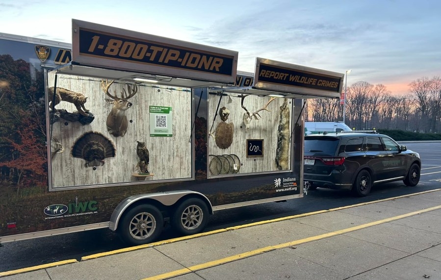 Indiana DNR unveils new 'Turn in a Poacher' trailer