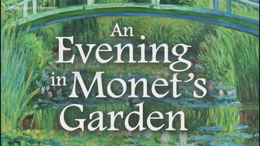 An Evening in Monet's Garden to raise money at Green River Distillery