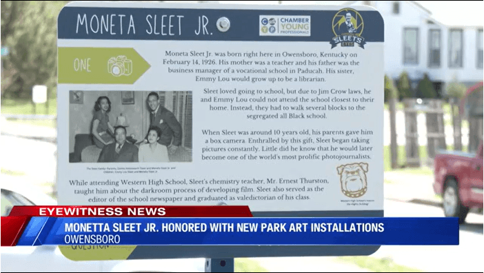 Moneta Sleet Jr. Park gets six new art panels