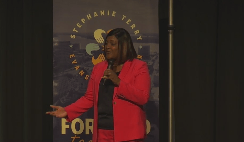 Evansville Mayor Stephanie Terry delivers her second State-of-the-City address