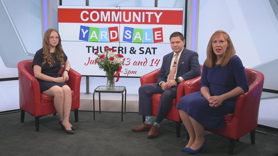 Community Yard Sale and Celebration on the Courthouse Lawn take place next weekend