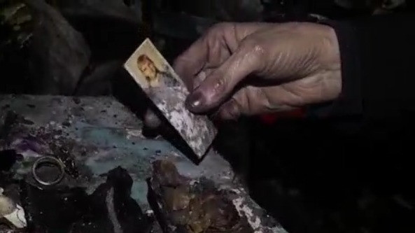 Woman recalls being rescued from Sunday morning house fire