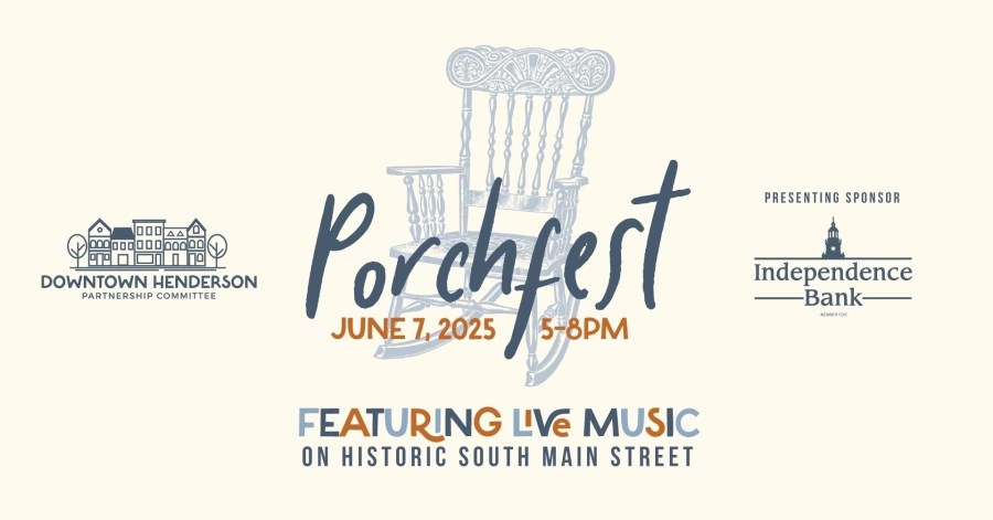 South Main Street in Henderson to come to life for Porchfest