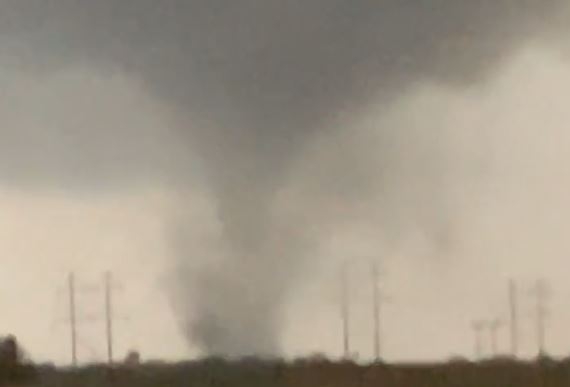 EF3 tornado confirmed to have touched down in Morganfield