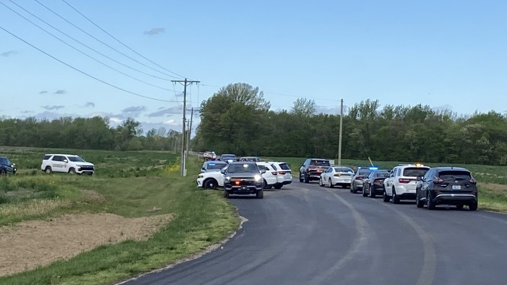 ISP asking for public's help after suspect stole cop car
