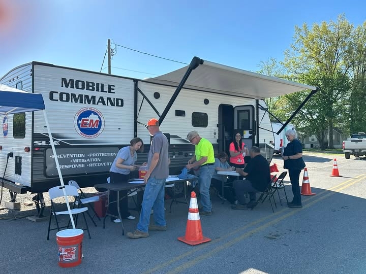 Free tetanus shots were available for Henderson flooding victims