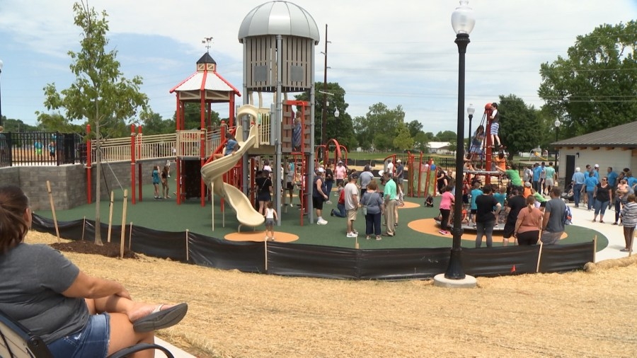 Posey County's first inclusive playground opens in Mt. Vernon