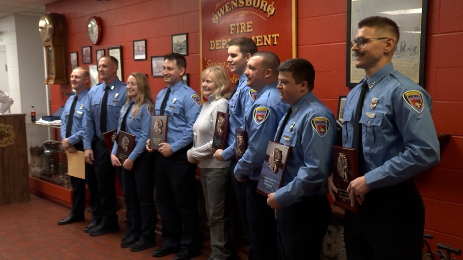 Owensboro Fire Department recognizes nine in annual awards