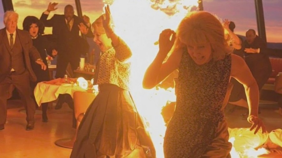 Woman who broke record for oldest person set on fire for a movie speaks in interview