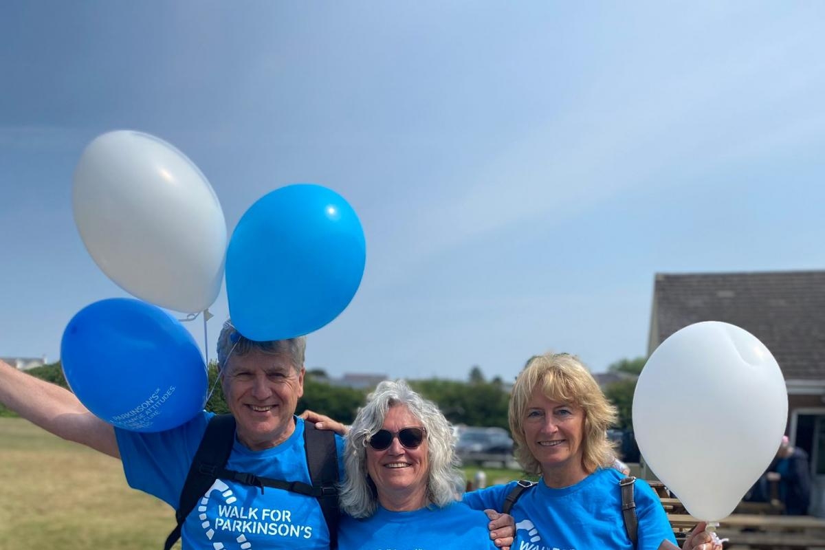Couple's annual walk to raise funds for Parkinson's research