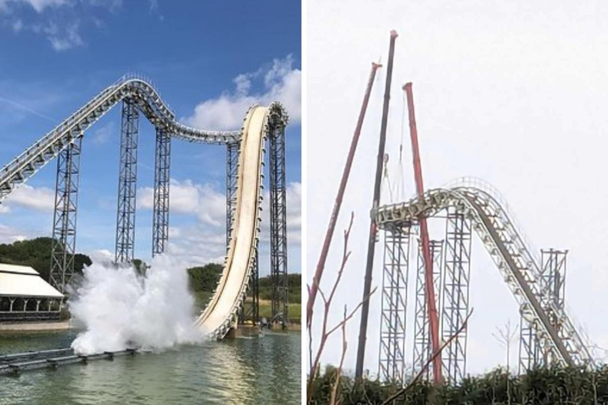 Pembrokeshire theme park demolishes ride at centre of tragedy