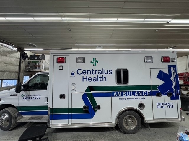 Schuyler EMS officially rebrands to Centralus Health EMS