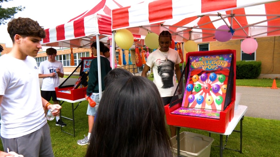 Notre Dame seniors host carnival for special needs community