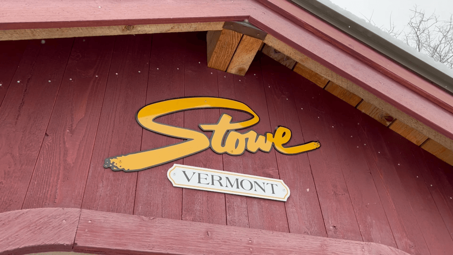 Stowe Community Church celebrates return of historic spire