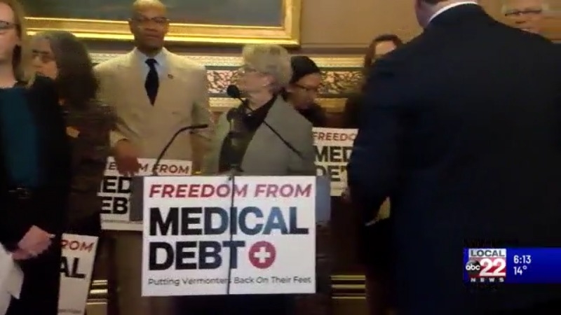 Vermont Senate backs medical debt-relief bill
