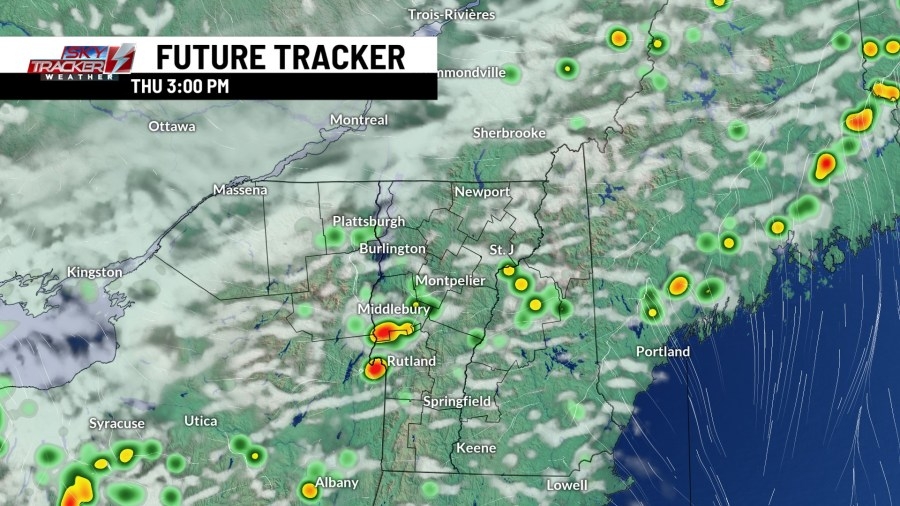 Spotty severe storm today as it stays hazy, hot, humid