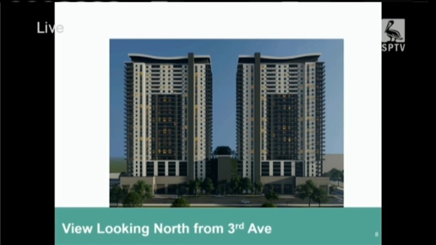 St. Pete City Council votes for twin apartment towers to be built instead of Moffitt Cancer Center