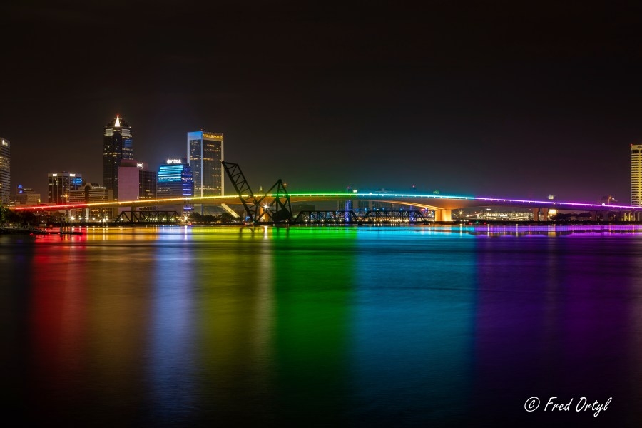 Red, white and blue only: FDOT affirms bridge lighting policy excluding Pride displays
