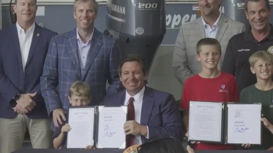 DeSantis signs ‘Boater Freedom Act' in Panama City