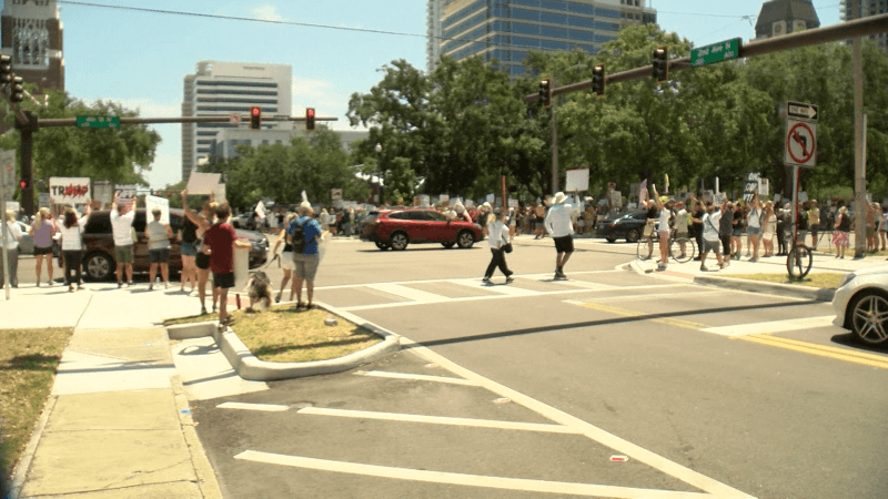 National day of action demonstrations held in Tampa Bay area