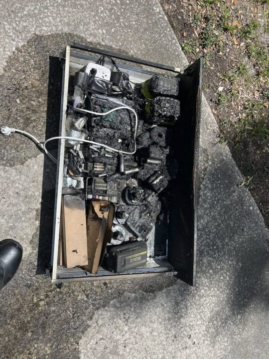 Lithium-Ion batteries cause fire in Hernando County home: HCFR